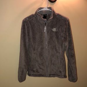Grey North face jacket